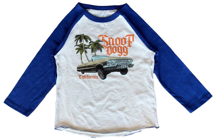 Snoop Dog Cruiser Recycled Raglan Tee