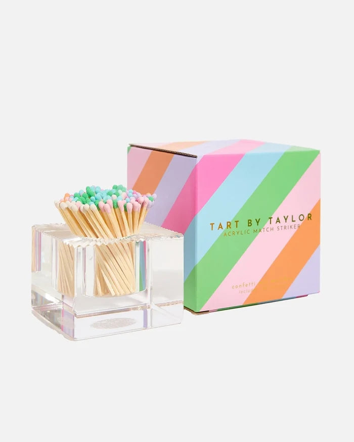 Square Match Sticker, Assorted