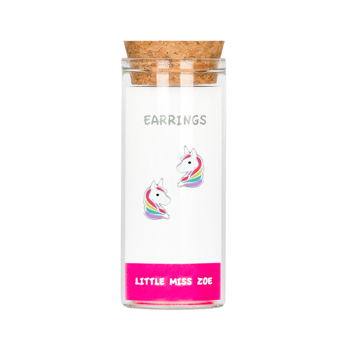 Sterling Silver Earrings in a Bottle