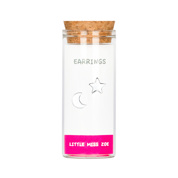 Sterling Silver Earrings in a Bottle