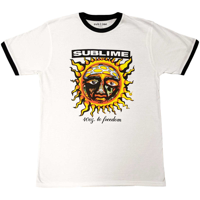 Sublime Ringer T-shirt - 40OZ. to Freedom Rock Off
