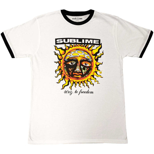 Sublime Ringer T-shirt - 40OZ. to Freedom Rock Off