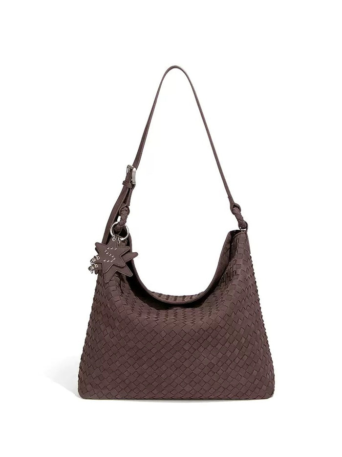 Suede Brown Bag