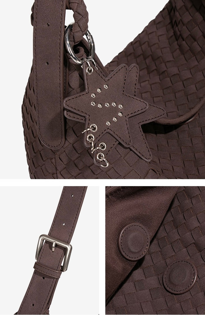 Suede Brown Bag