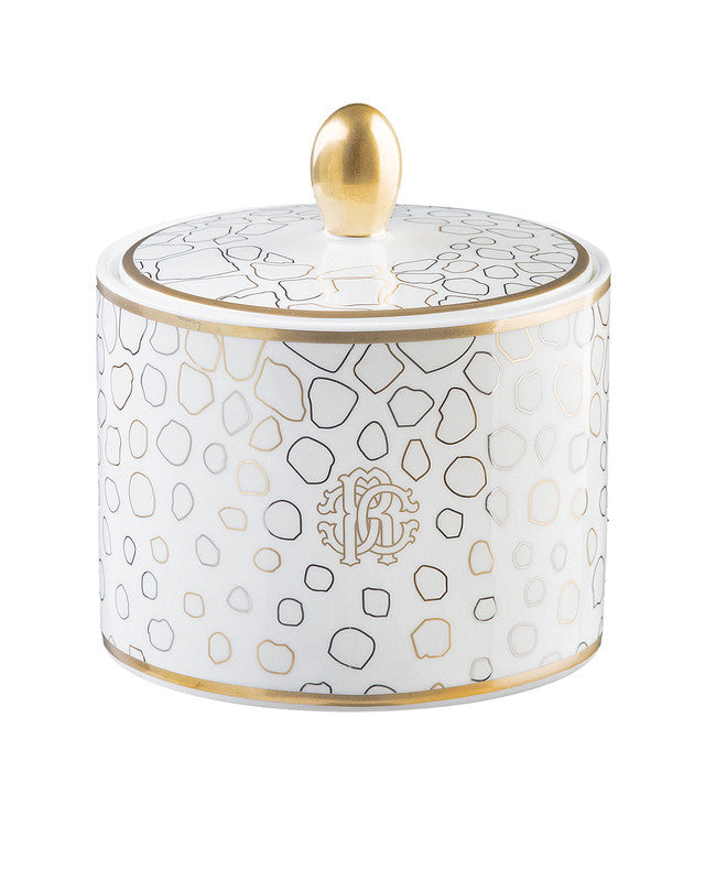 Sugar Pot GIRAFFE   diam. 3.3", H 3.5"