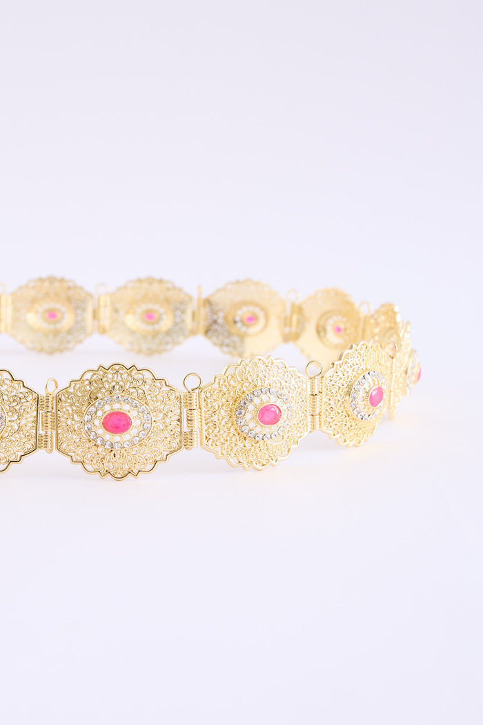 Suji Gold Fuchsia