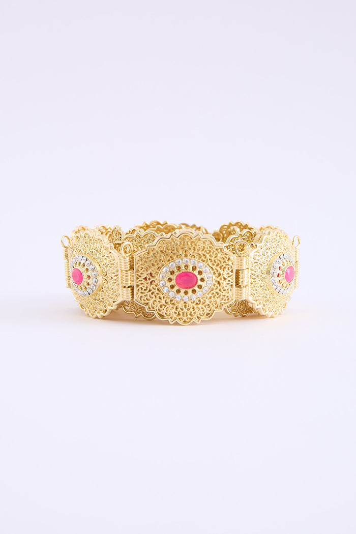 Suji Gold Fuchsia