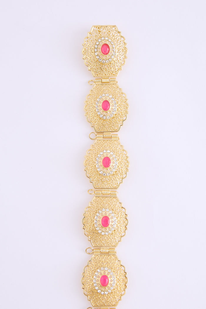 Suji Gold Fuchsia