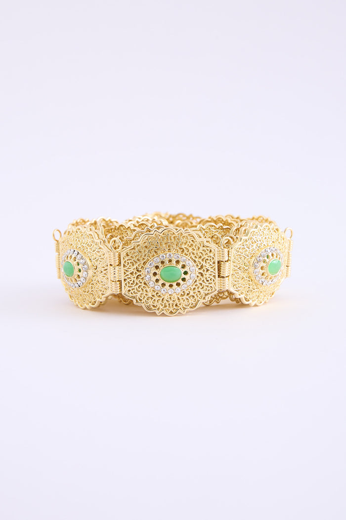 Suji Gold Mintgreen