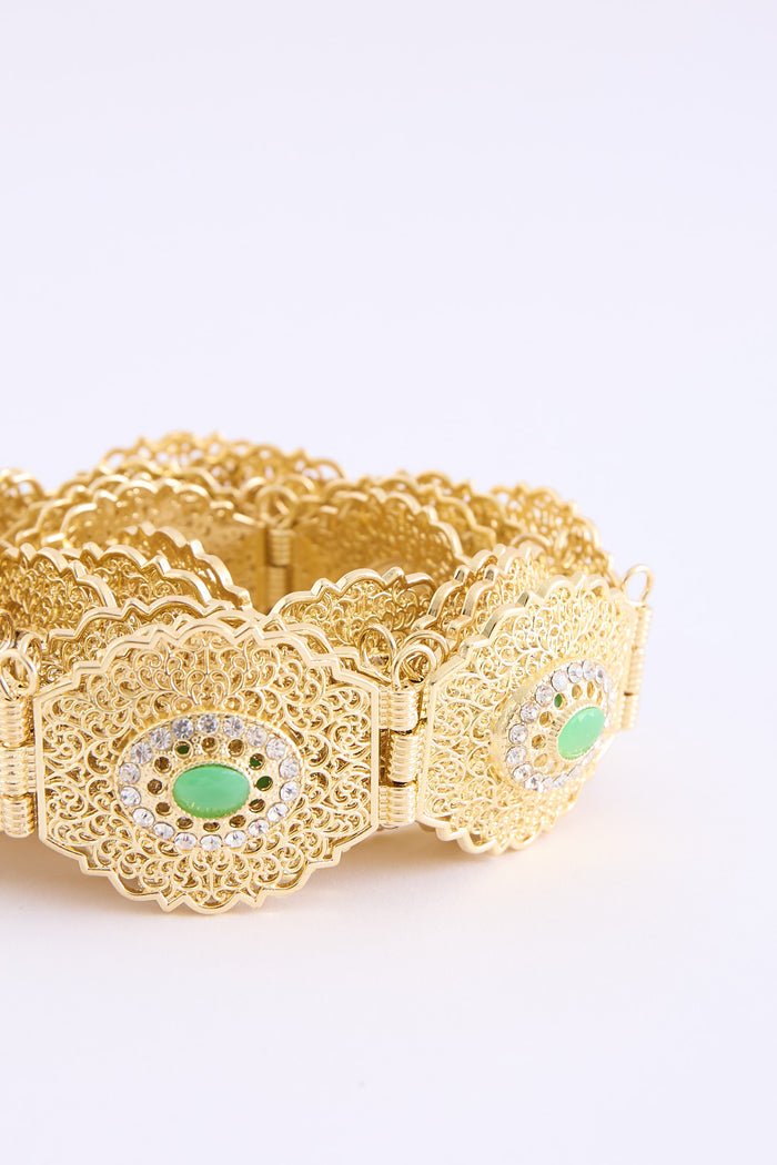 Suji Gold Mintgreen