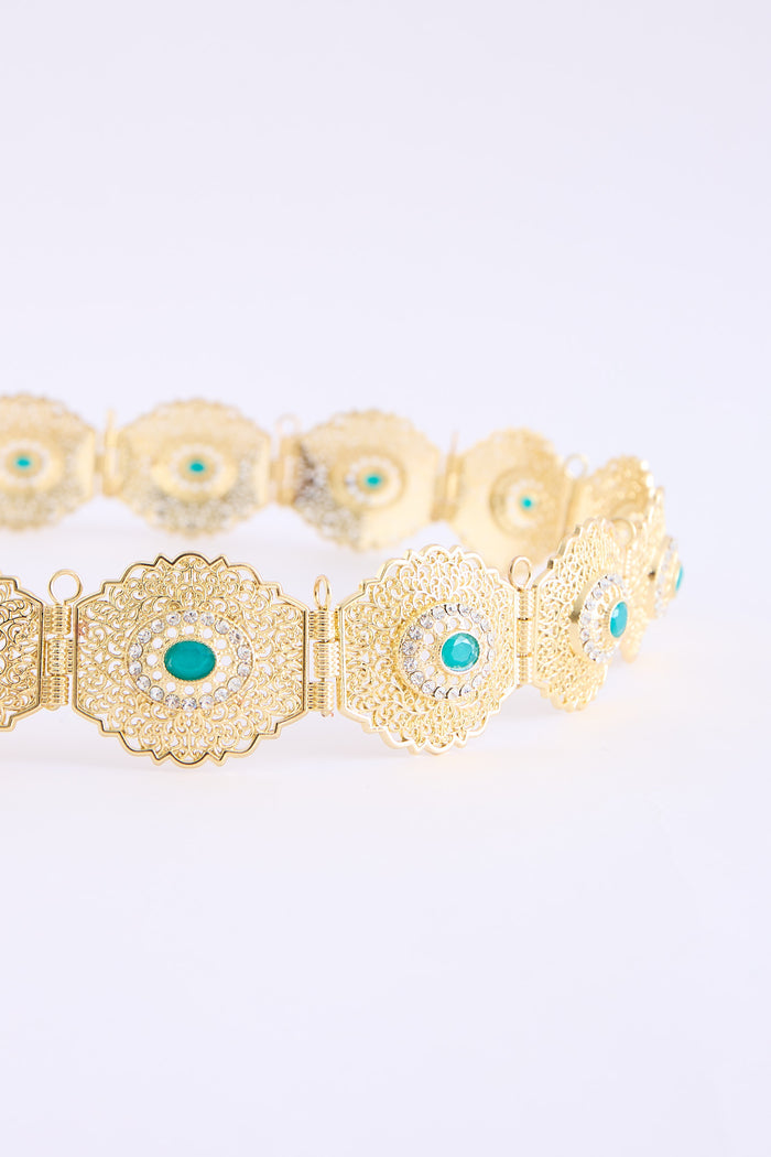 Suji Gold Teal