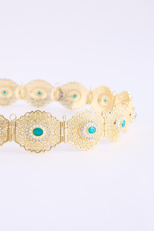 Suji Gold Teal
