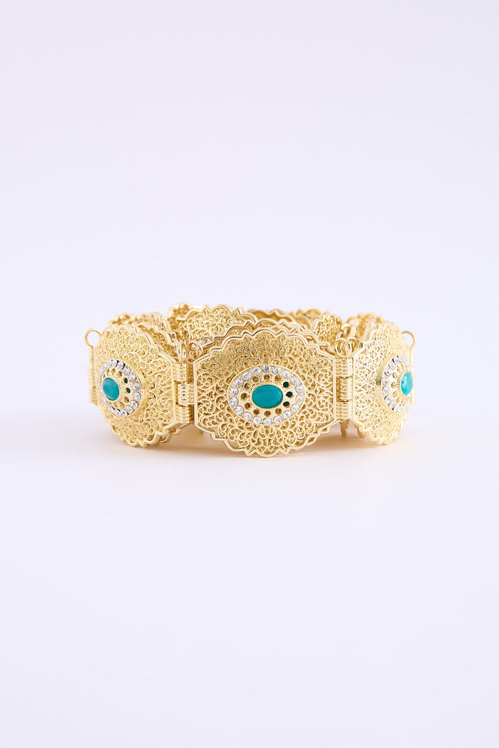 Suji Gold Teal