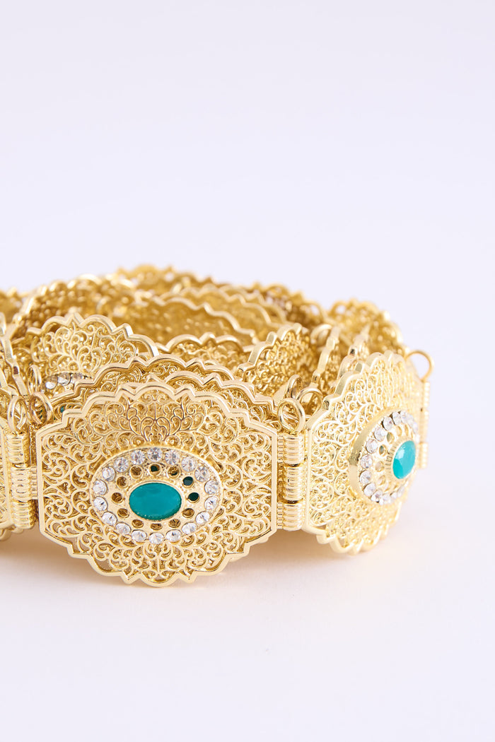Suji Gold Teal