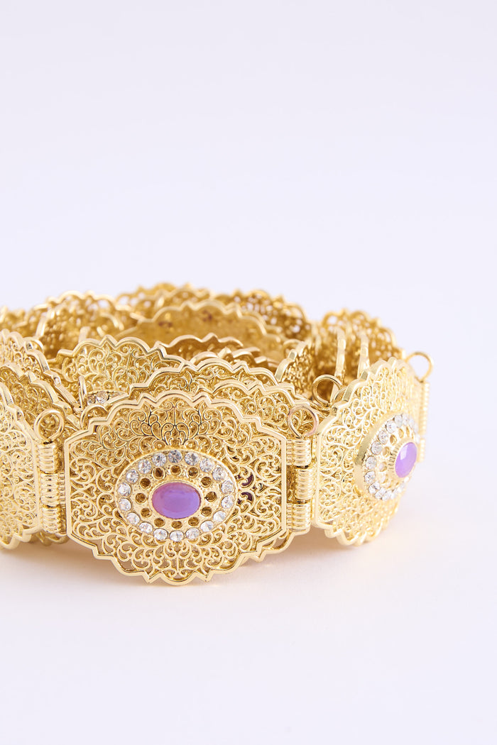 Suji Gold Violet