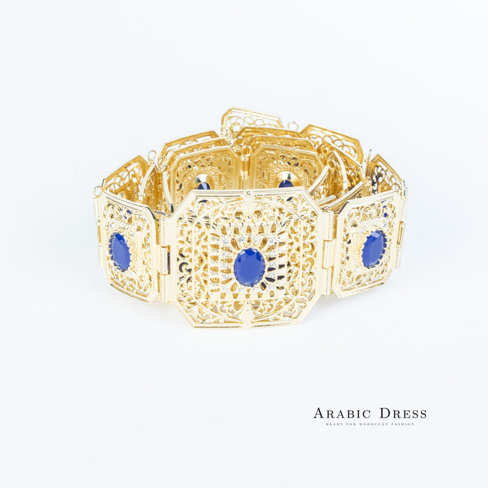 Suji Gold/Blue Belt