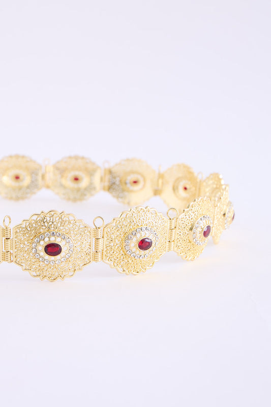 Suji Gold/Bordeaux