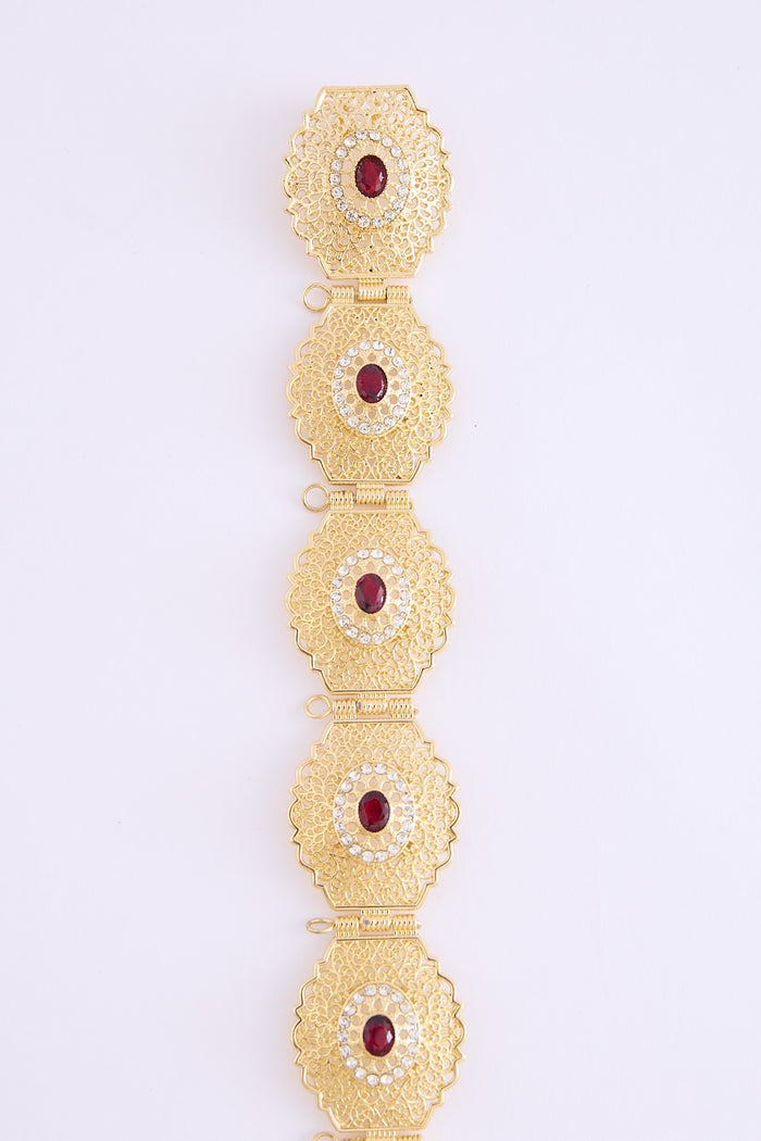 Suji Gold/Bordeaux