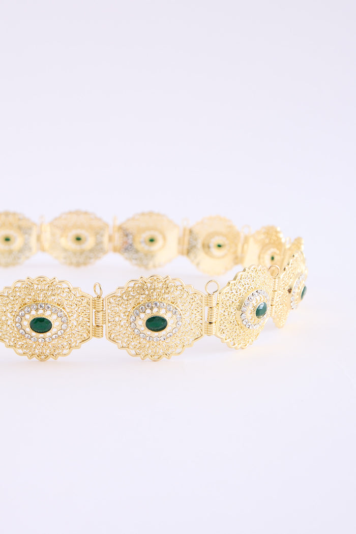 Suji Gold/Darkgreen