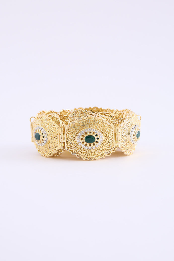 Suji Gold/Darkgreen