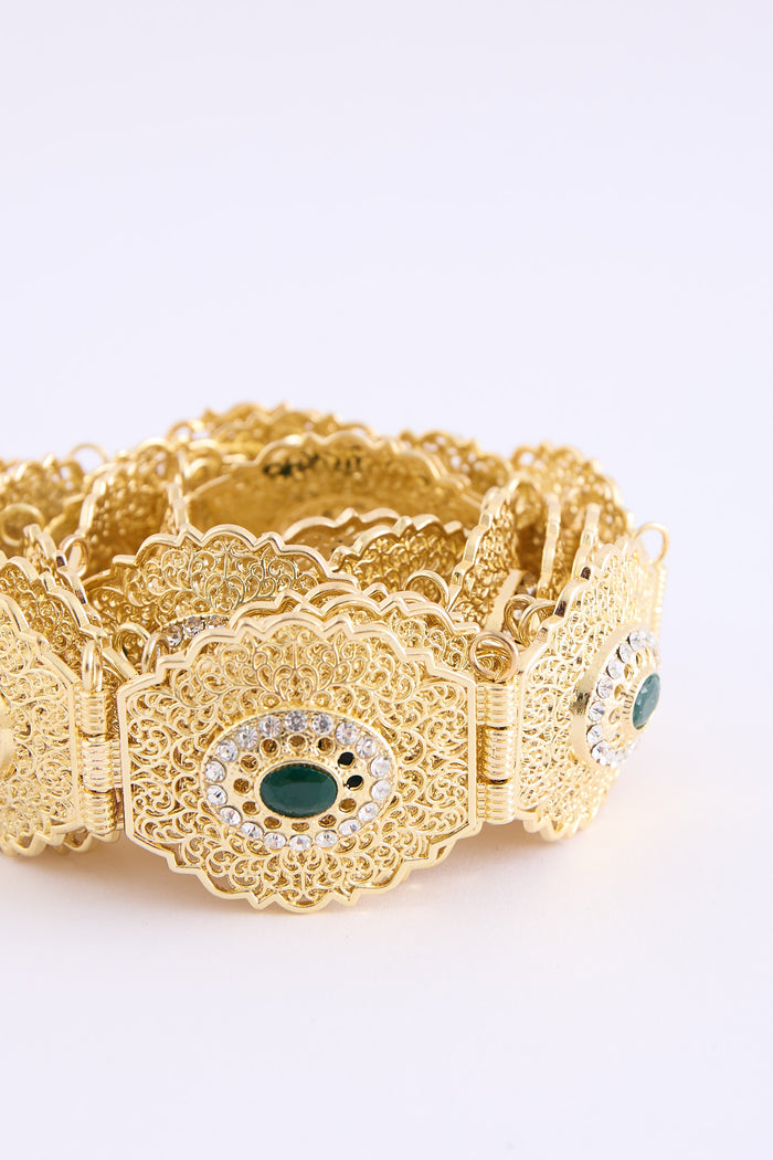 Suji Gold/Darkgreen