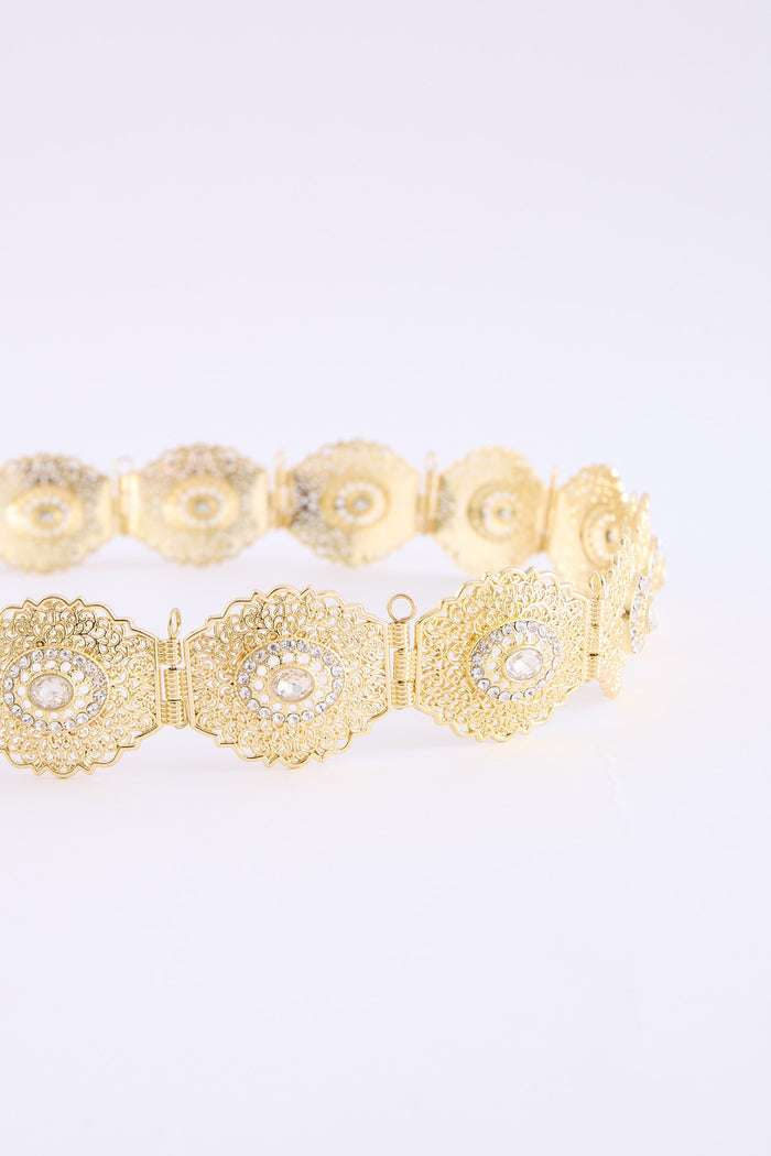 Suji Gold/White