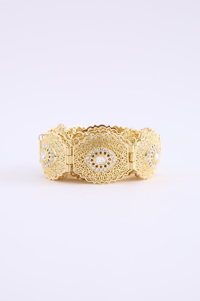 Suji Gold/White
