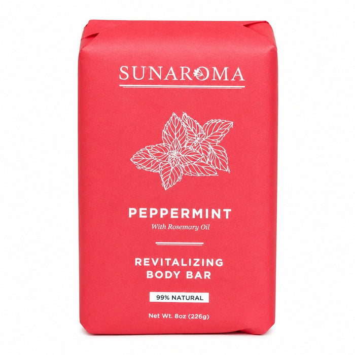 Sunaroma Peppermint Soap | Refreshing Daily Cleanser - Yado African & Caribbean Market