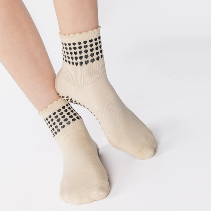 Sweetheart Ankle Grip Sock