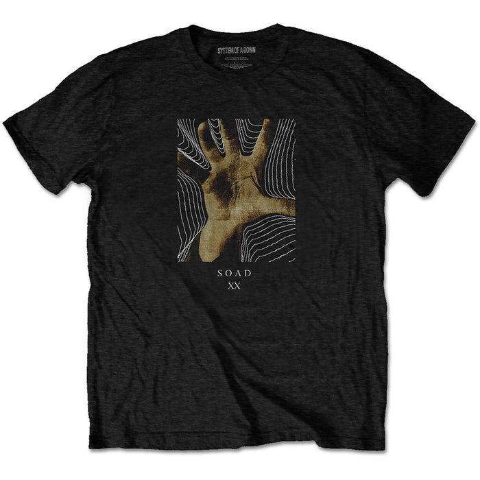 System of a Down Unisex T-shirt - 20 Years Hand Rock Off