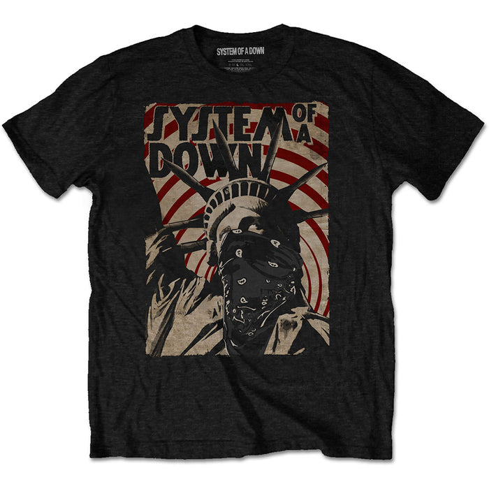 System of a Down Unisex T-shirt - Liberty Bandit Rock Off