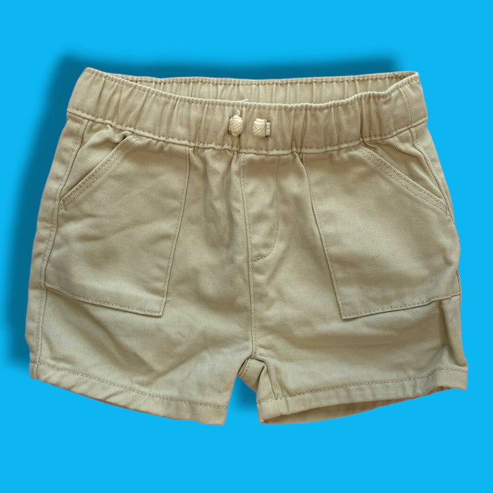 tan old navy shorts, 12m
