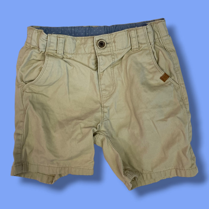 Tan Zara Shorts, 12-18m