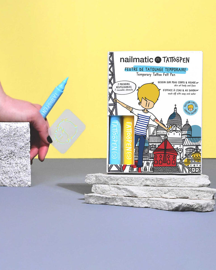 Tattoo Pen Set for Kids PARIS