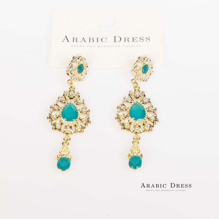 Teal Ara Earrings