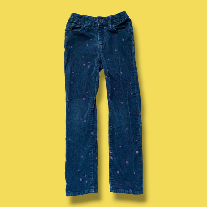 Teal Gap ribbed star pants, 5Y