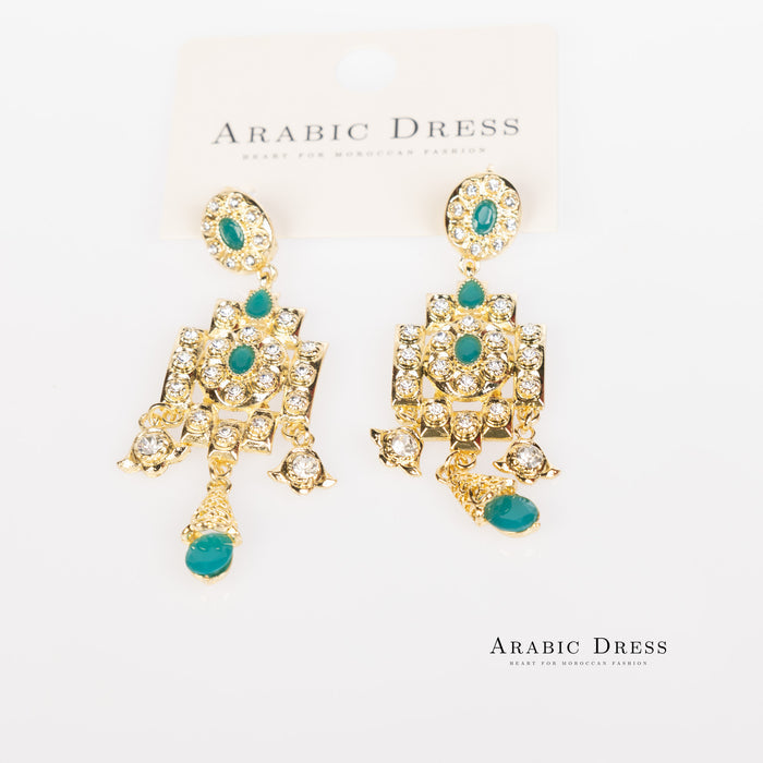 Teal Hae Earrings