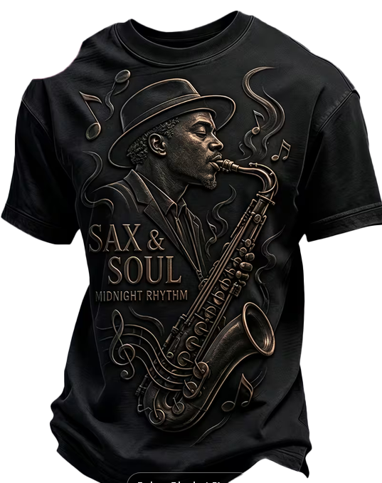 Tee Shirt: Sax and Soul