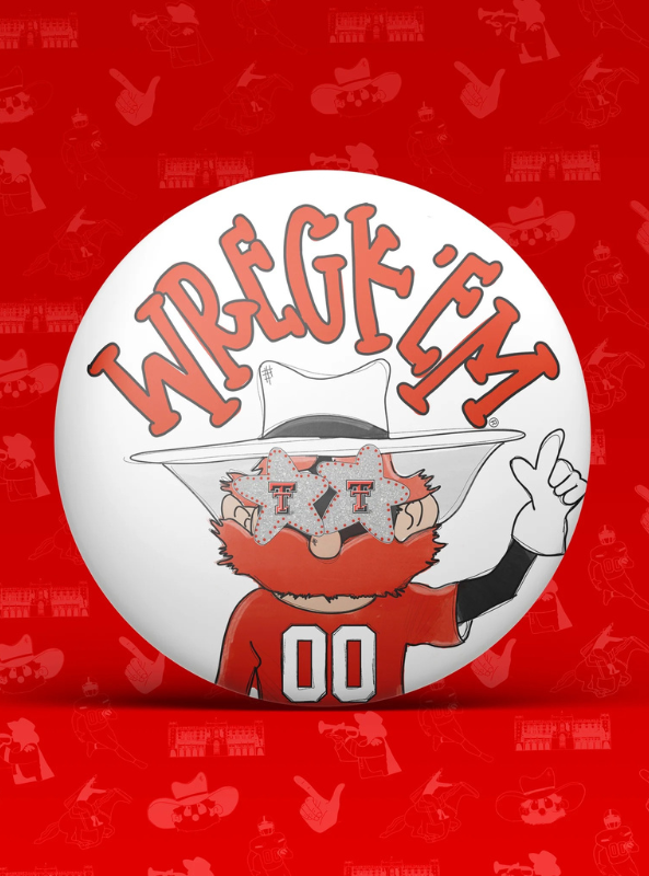 Texas Tech Game Day Buttons