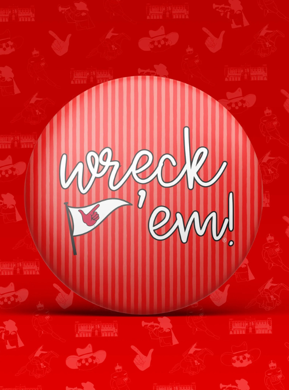 Texas Tech Game Day Buttons