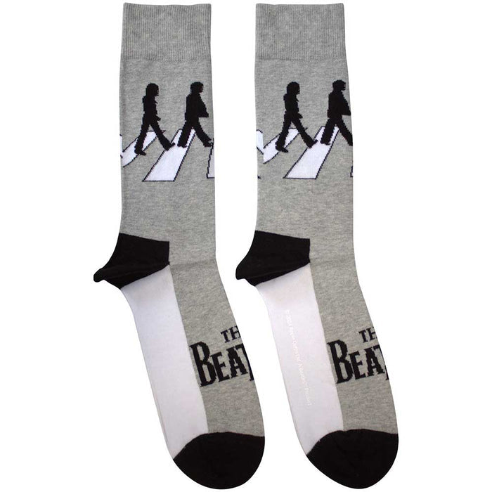The Beatles Unisex Ankle Socks - Abbey Road Silhouettes (SIZE 7 - 11) Rock Off