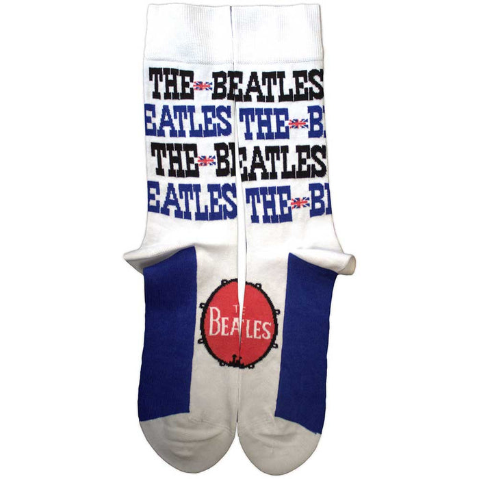 The Beatles Unisex Ankle Socks - Budokan Poster & Drum Logo SIZE 7 - 11) Rock Off
