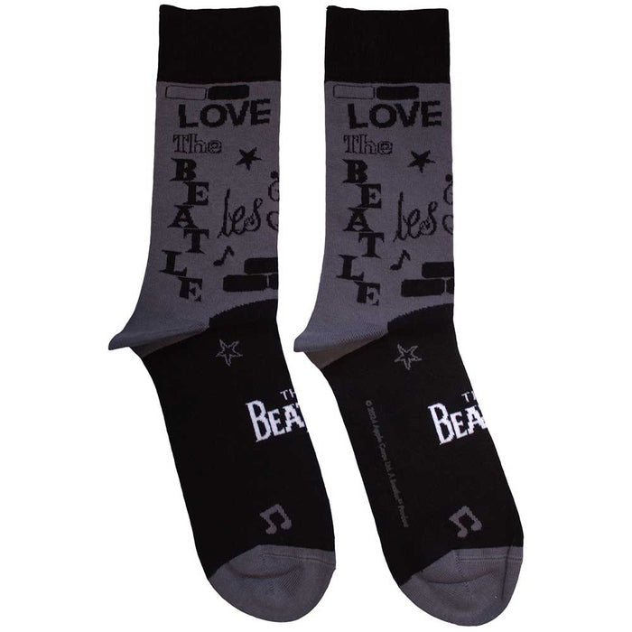 The Beatles Unisex Ankle Socks - Cavern (SIZE 7 - 11) Rock Off