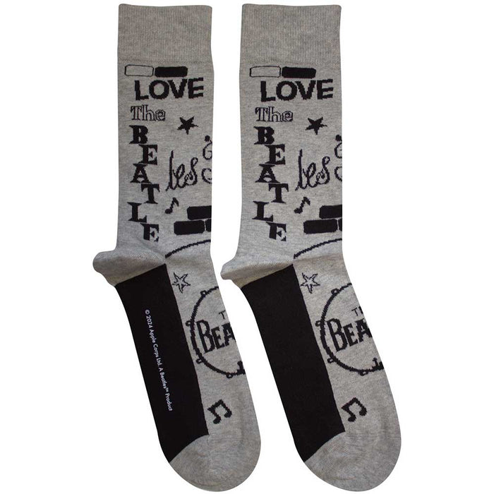 The Beatles Unisex Ankle Socks - Cavern (SIZE 7 - 11) Rock Off