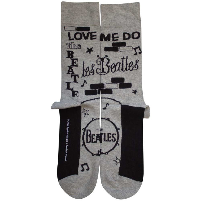 The Beatles Unisex Ankle Socks - Cavern (SIZE 7 - 11) Rock Off