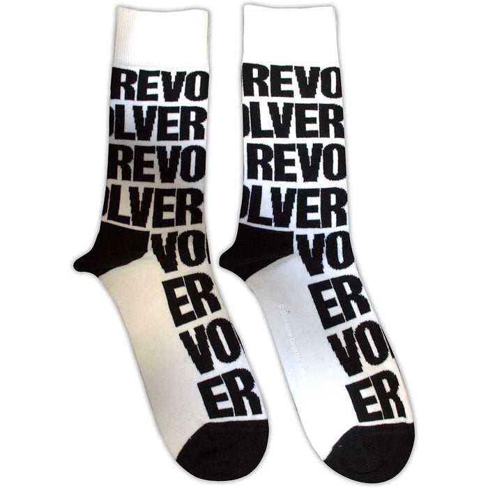 The Beatles Unisex Ankle Socks - Revolver (SIZE 7 - 11) Rock Off