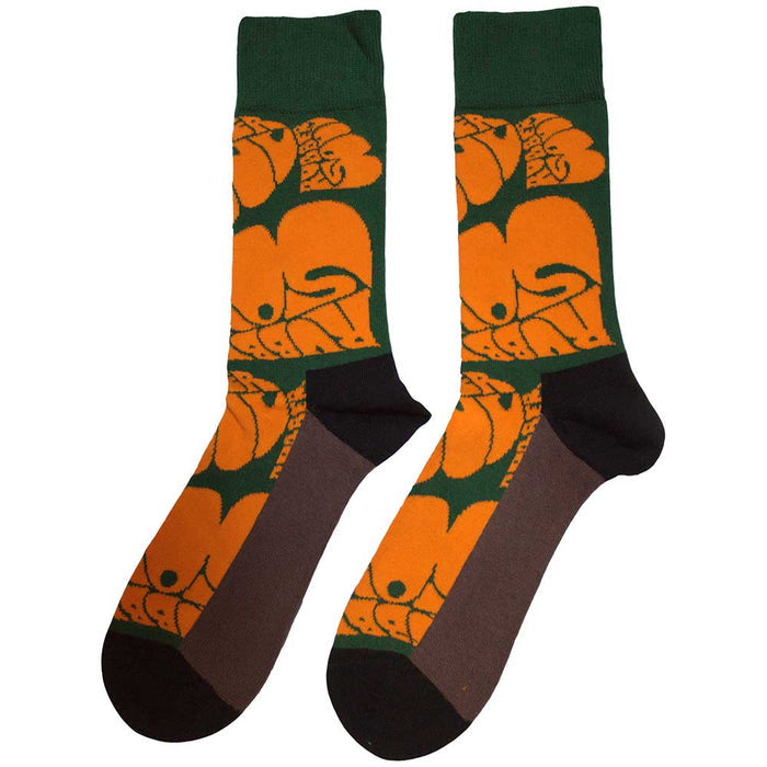 The Beatles Unisex Ankle Socks - Rubber Soul (SIZE 7 - 11) Rock Off