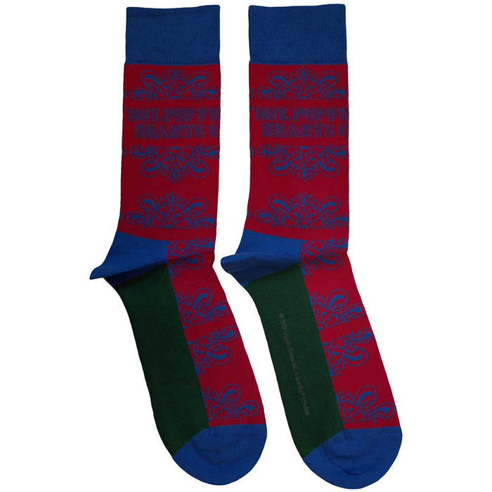 The Beatles Unisex Ankle Socks - SGT Pepper Text Outlines (SIZE 7 - 11) Rock Off