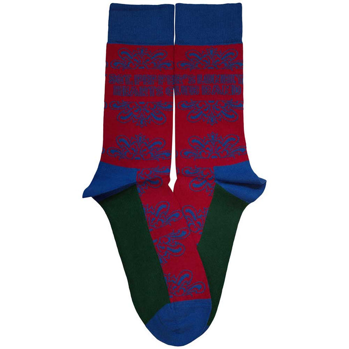 The Beatles Unisex Ankle Socks - SGT Pepper Text Outlines (SIZE 7 - 11) Rock Off