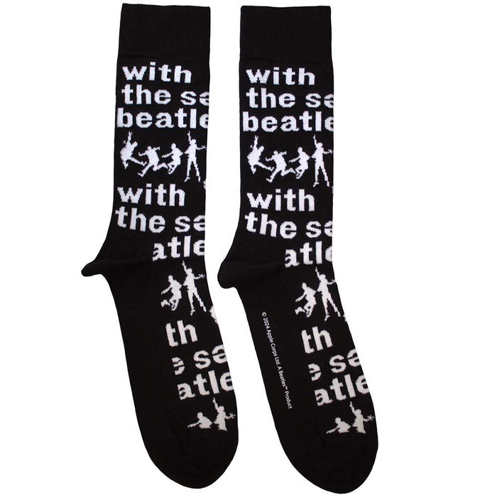 The Beatles Unisex Ankle Socks - With The Beatles Silhouettes (SIZE 7 - 11) Rock Off
